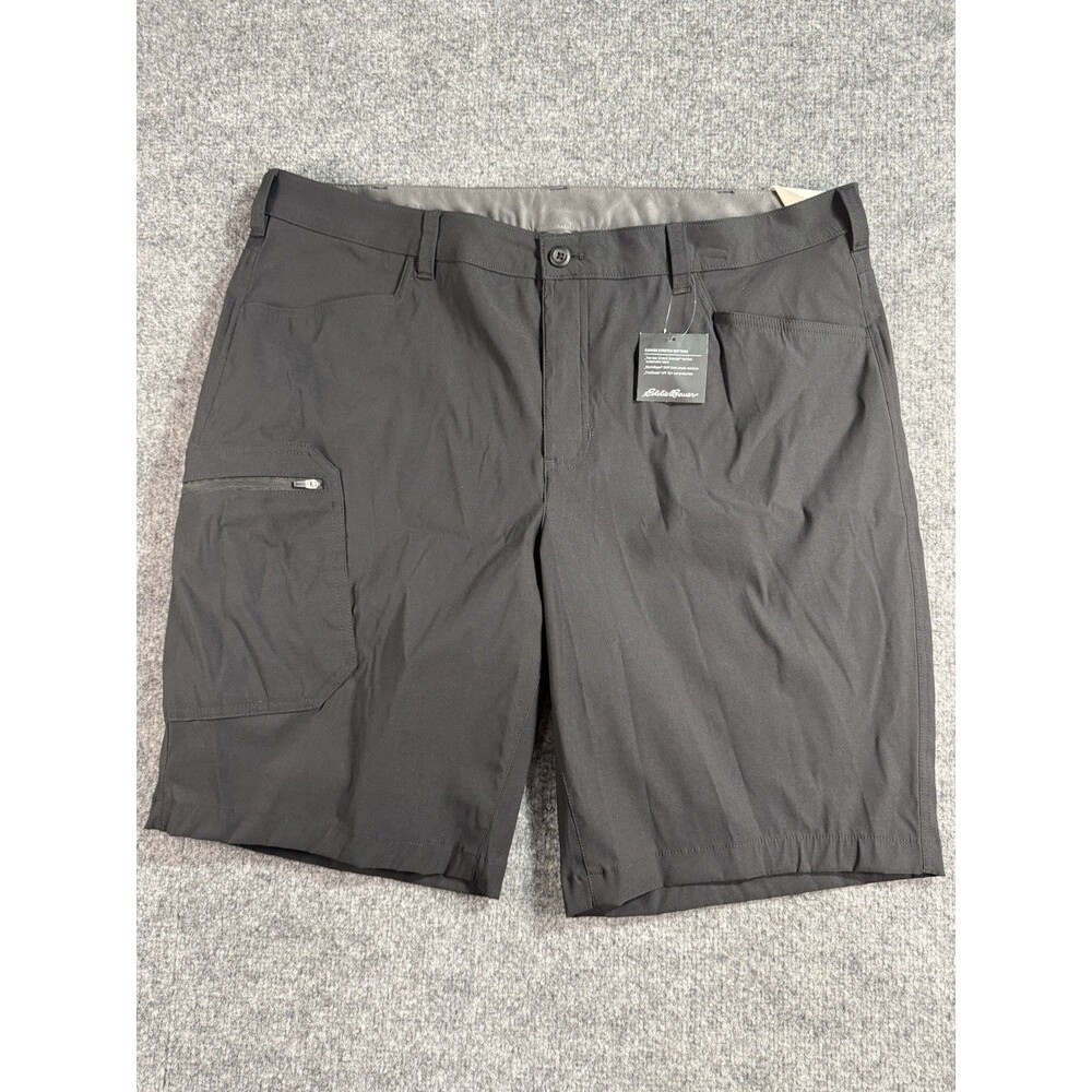 NWT Eddie Bauer Rainier Nylon Hiking Shorts Black Size 40